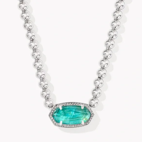 NWT Kendra Scott Elisa Beaded Necklace - Picture 1 of 6